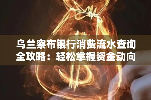 乌兰察布银行消费流水查询全攻略:轻松掌握资金动向,避开三大常见陷阱