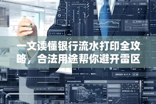 一文读懂银行流水打印全攻略,合法用途帮你避开雷区
