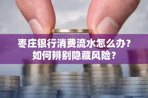 枣庄银行消费流水怎么办?如何辨别隐藏风险?