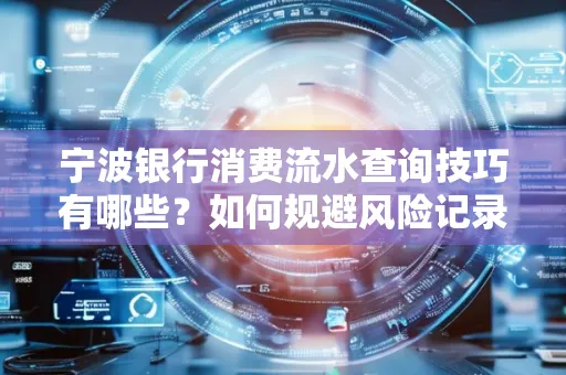 宁波银行消费流水查询技巧有哪些？如何规避风险记录？