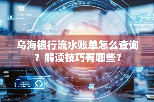乌海银行流水账单怎么查询？解读技巧有哪些？