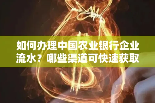 如何办理中国农业银行企业流水？哪些渠道可快速获取？