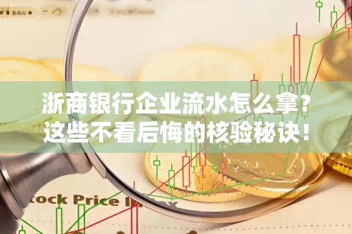 浙商银行企业流水怎么拿?这些不看后悔的核验秘诀!