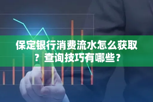 保定银行消费流水怎么获取？查询技巧有哪些？