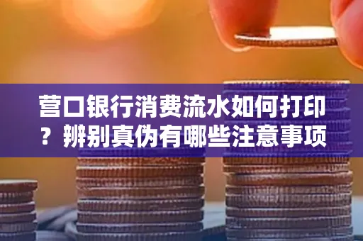 营口银行消费流水如何打印?辨别真伪有哪些注意事项?