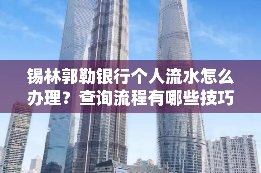 锡林郭勒银行个人流水怎么办理?查询流程有哪些技巧?
