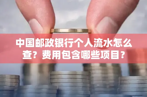 中国邮政银行个人流水怎么查?费用包含哪些项目?