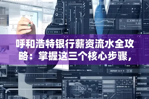 呼和浩特银行薪资流水全攻略:掌握这三个核心步骤,贷款效率提升200%