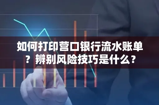 如何打印营口银行流水账单？辨别风险技巧是什么？