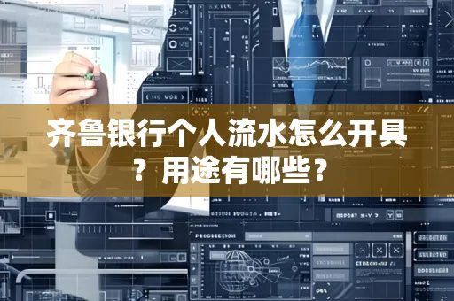 齐鲁银行个人流水怎么开具？用途有哪些？