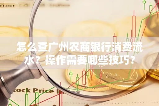 怎么查广州农商银行消费流水？操作需要哪些技巧？