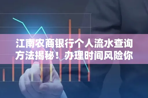 江南农商银行个人流水查询方法揭秘!办理时间风险你了解吗?实用指南