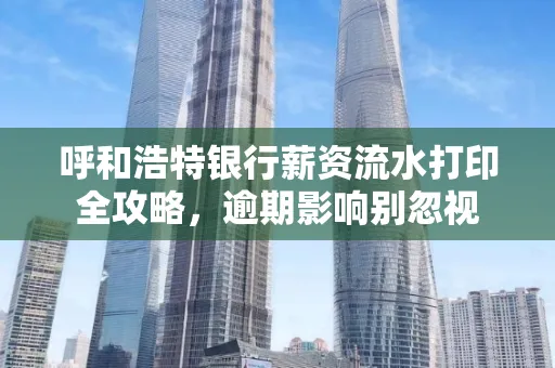 呼和浩特银行薪资流水打印全攻略，逾期影响别忽视